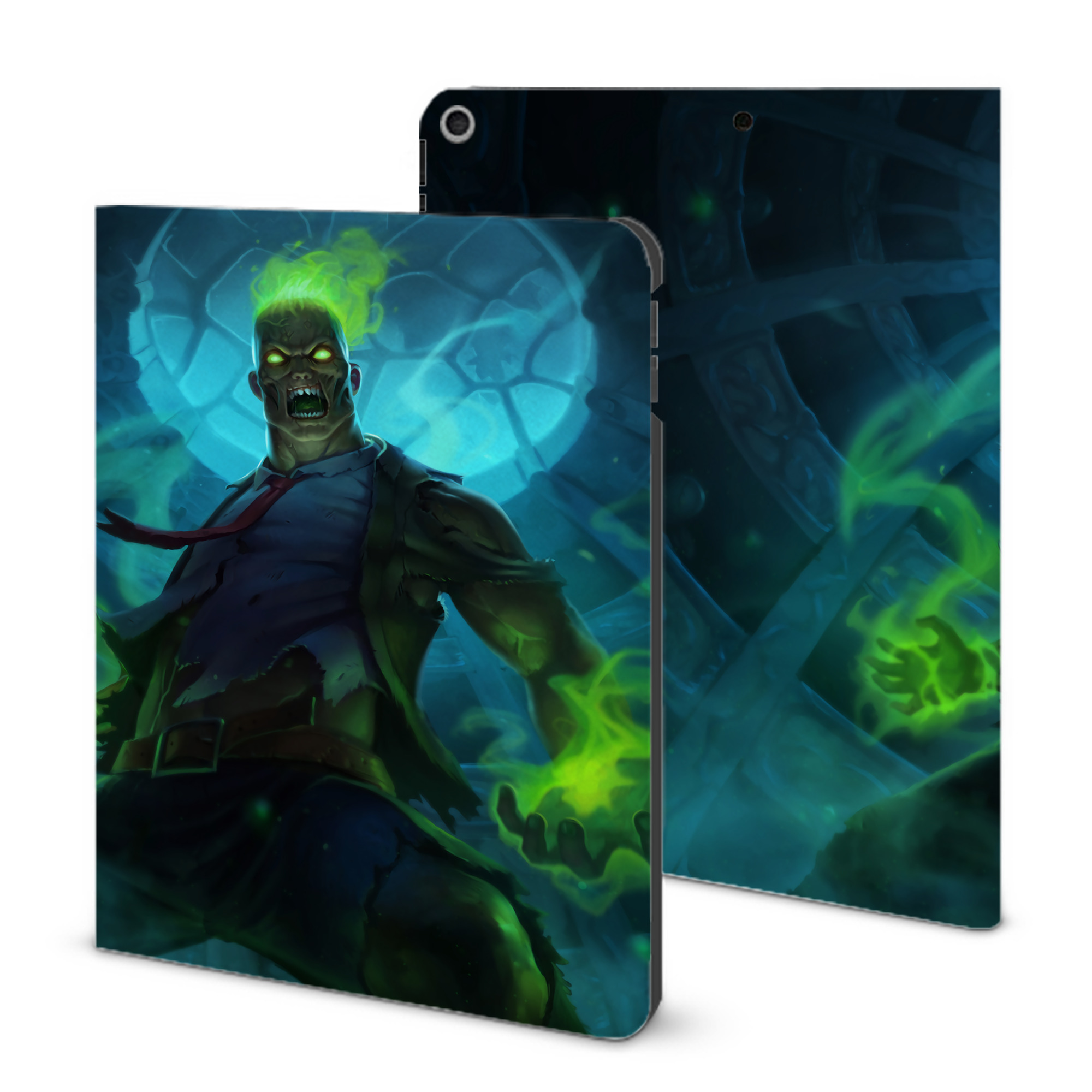（画像用） リーグ・オブ・レジェンド League of Legends LOL IPad ケース ブック型 PUレザー TPU 耐衝撃 軽量 薄型 ペン収納なし 全面保護 IPad 各モデル対応